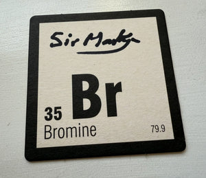 Element Coaster (signed by The Prof)