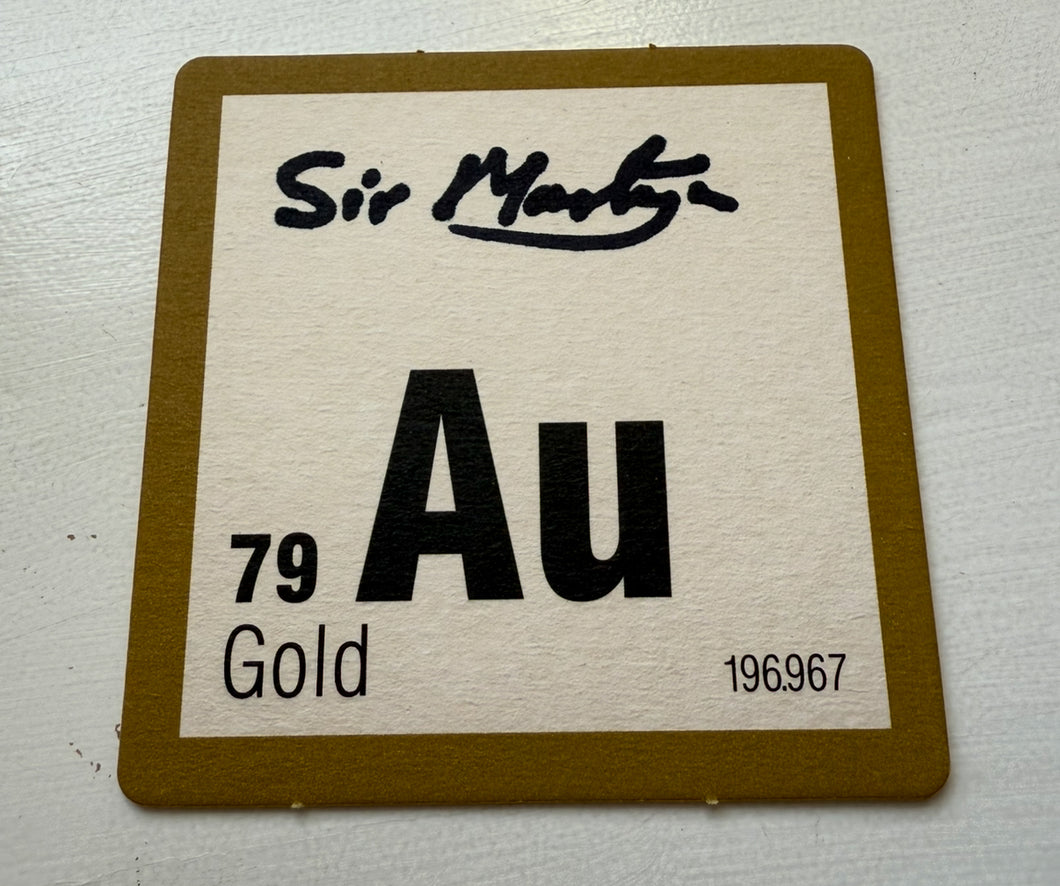 Element Coaster (signed by The Prof)